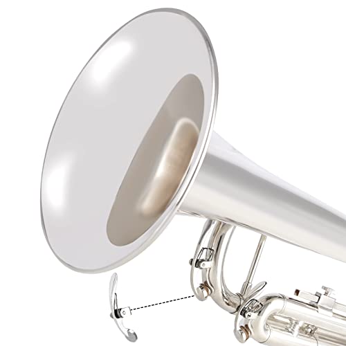 EASTROCK Bb Trumpet Set With Accessories (Silver) - Image 3