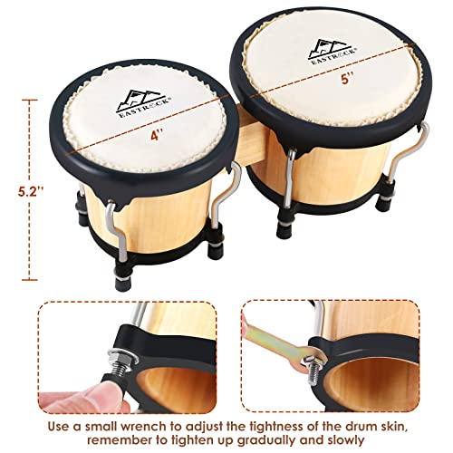 EASTROCK Bongo Drum 4β & 5β Set Tunable - Image 4
