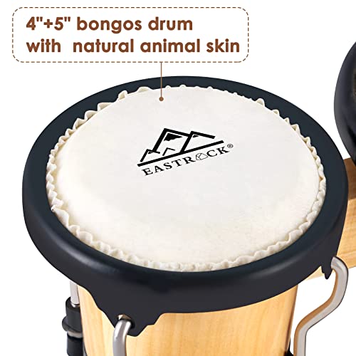 EASTROCK Bongo Drum 4β & 5β Set Tunable - Image 2