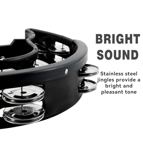 EASTROCK Drum Set Tambourine With Mounting Eye - Image 5