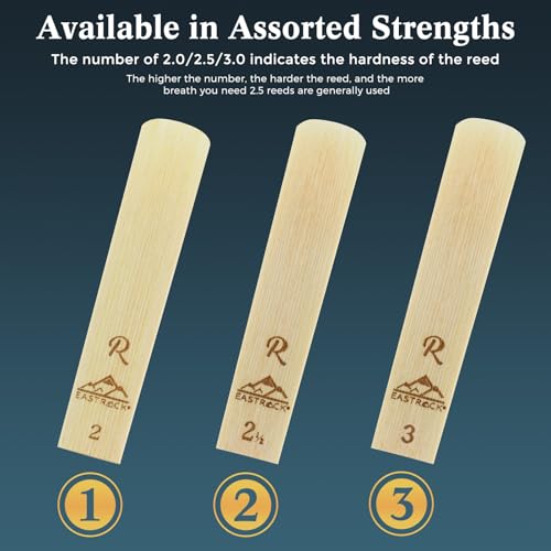 EASTROCK Jazz Tenor Saxophone Reeds 2.0/2.5/3.0 - Image 3