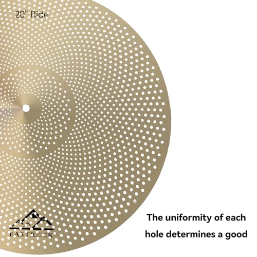 EASTROCK Low Volume Cymbal Set With Bag - Image 3