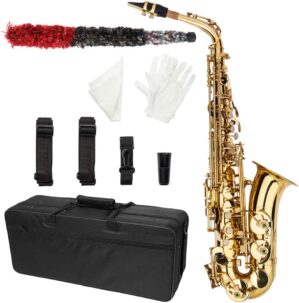 Kcelarec Eb Alto Saxophone Beginners Kit