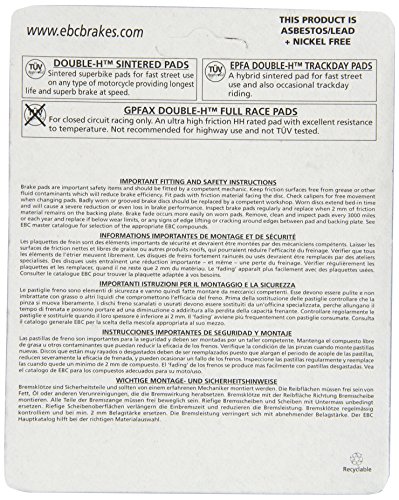 EBC FA188HH Disc Brake Pad Set - Image 2
