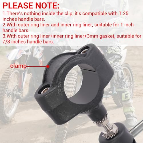 ECOTRIC Clear Windshield Compatible With Cruiser Motorcycles - Image 3