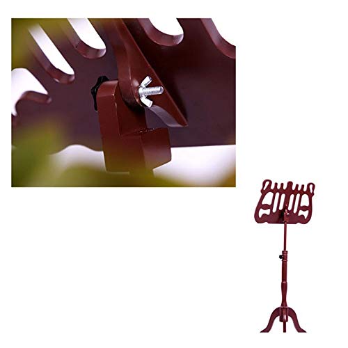 edjfbdehvdchvdeibjfg Crimson Classical Design Music Stand - Image 3