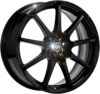 Enkei EDR9 Matte Black Wheels 441-770-0245BK