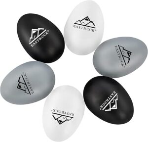 EASTROCK Egg Shakers Set 6 PCS Musical Maracas