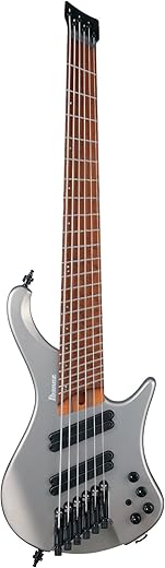 Ibanez EHB1006MS 6-string Bass Guitar - Metallic Gray Matte