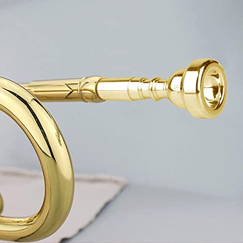Eison Gold Trumpet Mouthpiece Set With Box - Image 3