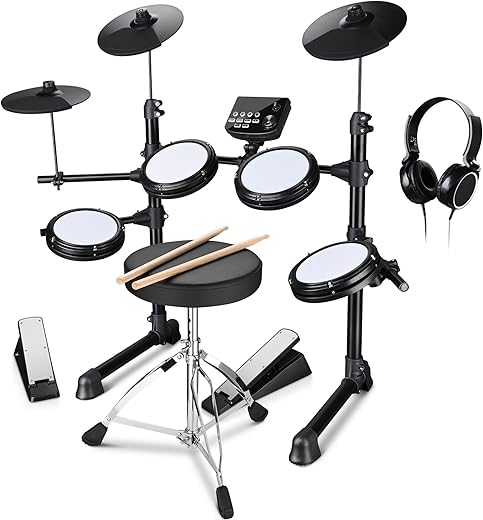 AW Electric Drum Set Digital Silent Kit