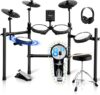 Fesley Electric Drum Set With Independent Kick