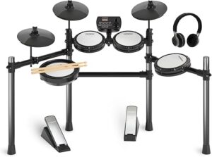 MOSEN MUSIC Electric Drum Set With Mesh Pads MED-X3