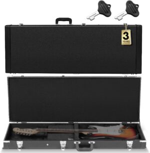 CAHAYA Electric Guitar Hard Shell Case Black