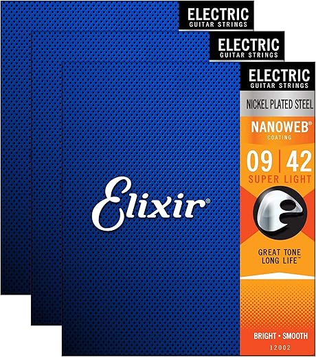 Elixir Electric Nano Super Light 9-42 Bundle