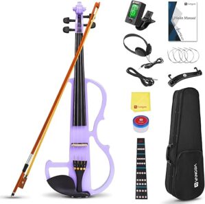 Vangoa Electric Violin 4/4 Full Size Set