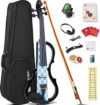 Vangoa Electric Violin Kit For Beginners, Blue