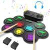 EKEMOND Electronic Drum Set, 9-Pads MIDI Practice