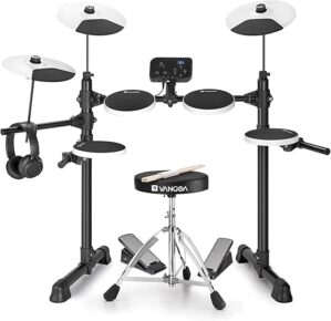 Vangoa Electronic Drum Set Adult 8-Pieces
