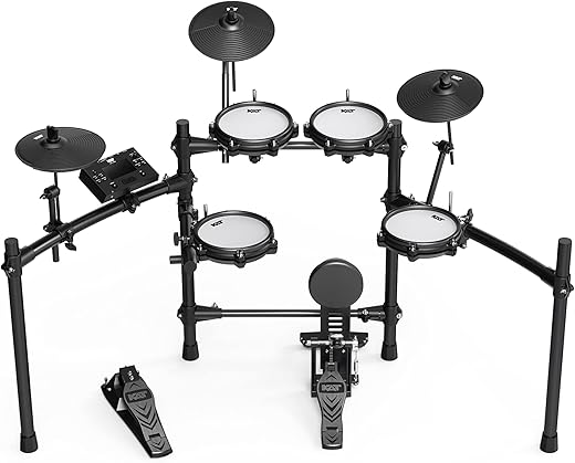 KAT Percussion Electronic Drum Set, Black (KT-150)