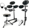VANPHY Electronic Drum Set With Silicone Pads