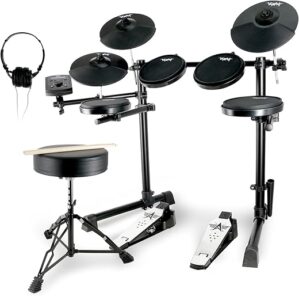 VANPHY Electronic Drum Set With Silicone Pads