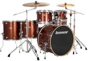 Ludwig Element Evolution 6-piece Drum Set – Copper