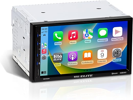 BOSS Audio Systems Elite BE7ACP Car Stereo - 7" Display
