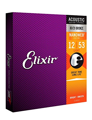 Elixir Nanoweb Acoustic Guitar Strings 11052 - Image 2