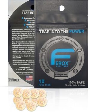FEROX FUEL TABS Emissions System Cleaning Tablets – Pack of 10