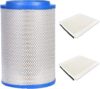 GETOPAUTO Engine Air Filter & Cabin Air Filter P606720 P606555