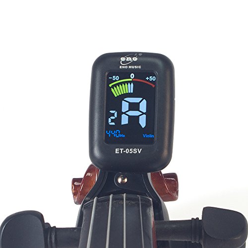 ENO MUSIC Professional Violin Viola Tuner, Colorful LCD Display - Image 3