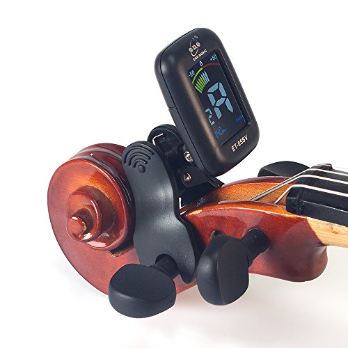 ENO MUSIC Professional Violin Viola Tuner, Colorful LCD Display - Image 2