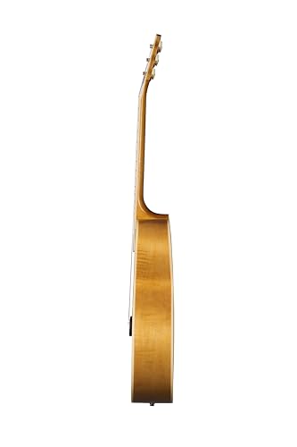 Epiphone Epiphone Inspired By Gibson Custom 1957 SJ-200 Jumbo Acoustic Electric, Antique Natural With Hard Case - Image 4