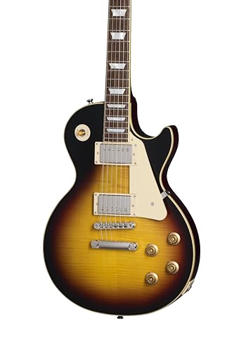Epiphone Epiphone Inspired By Gibson Custom 1959 Les Paul Standard, Tobacco Burst With Hard Case - Image 2