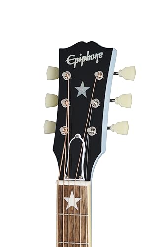 Epiphone Inspired By Gibson J-180 Long Scale Acoustic Electric Jumbo - Image 3