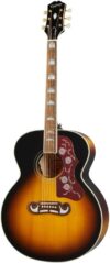 Epiphone Epiphone Inspired By Gibson J-200 Jumbo Acoustic Electric, Aged Vintage Sunburst Gloss
