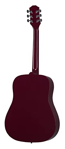 Epiphone Starling Dreadnought Acoustic, Hot Pink Pearl - Image 3