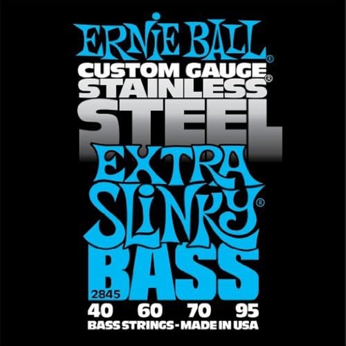 Ernie Ball Extra Slinky Bass Guitar Strings P02845 - Image 3