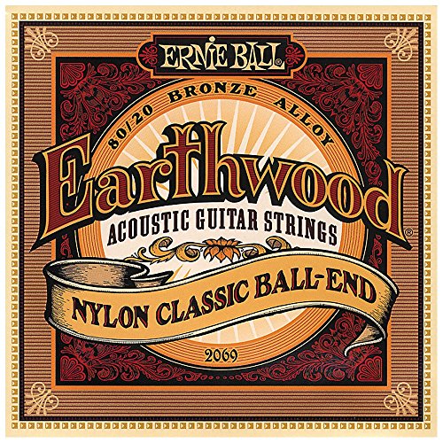 Ernie Ball Folk Nylon Ball-End Guitar Strings P02069 - Image 3