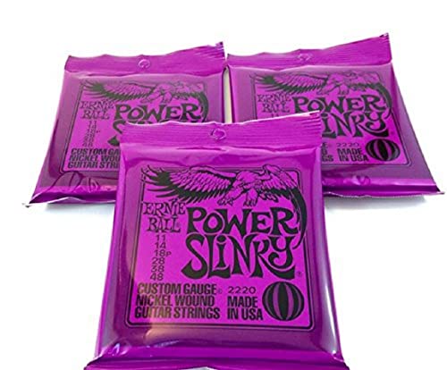 Ernie Ball Power Slinky Guitar Strings 2220x3 - Image 3