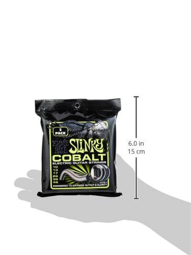 Ernie Ball Regular Slinky Cobalt Guitar Strings, P03721 - Image 3