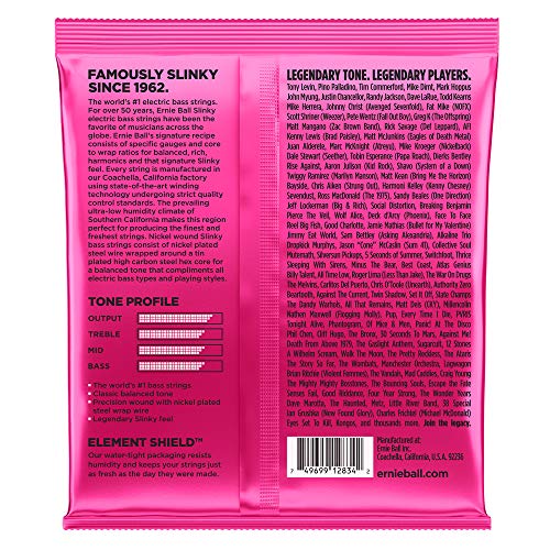 Ernie Ball Super Slinky Bass Strings P02834 2-Pack - Image 3