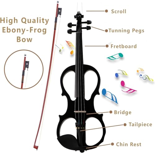 ERNzi Electric Violin 4/4 Full Size Kit - Image 2