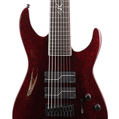 ESP GUITARS SC-608 Baritone Signature Electric Guitar - Image 5