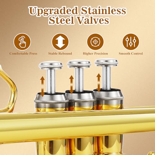 ESUITCARK Bb Trumpet Kit For Beginners - Image 3