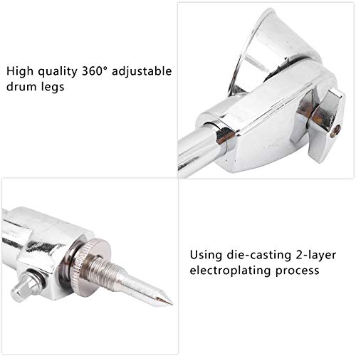 Eujgoov Bass Drum Leg Spurs Support Bracket - Image 3