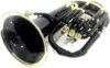 NauticalMart Euphonium 4 Valve Black Instrument