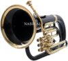 NauticalMart Euphonium Bb 3 Valve Black