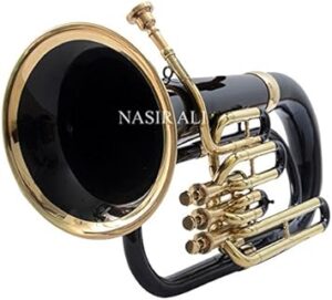 NauticalMart Euphonium Bb 3 Valve Black